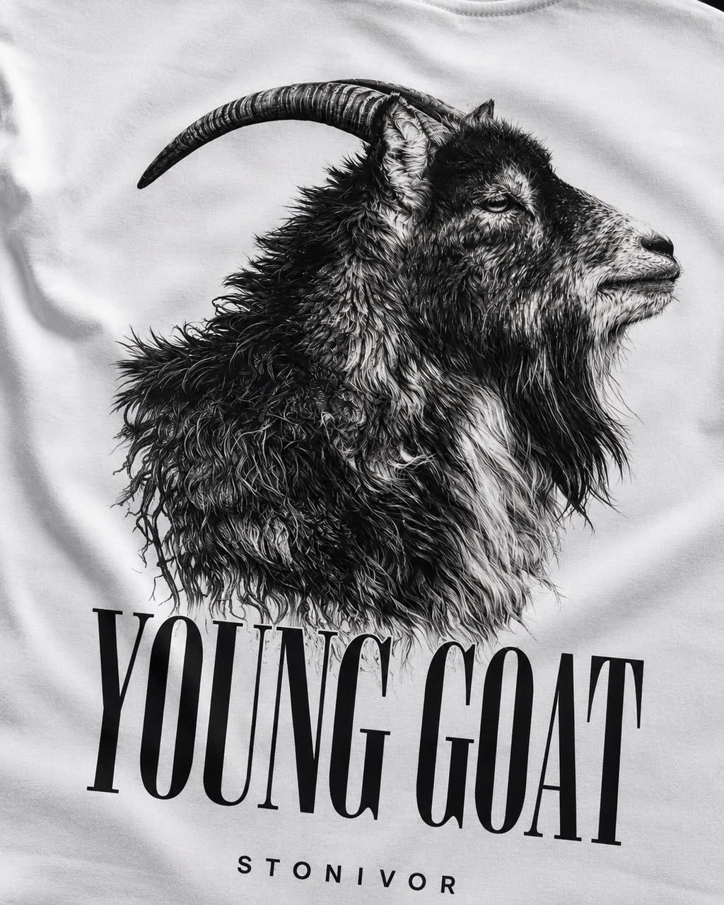 Young Goat Tee — White