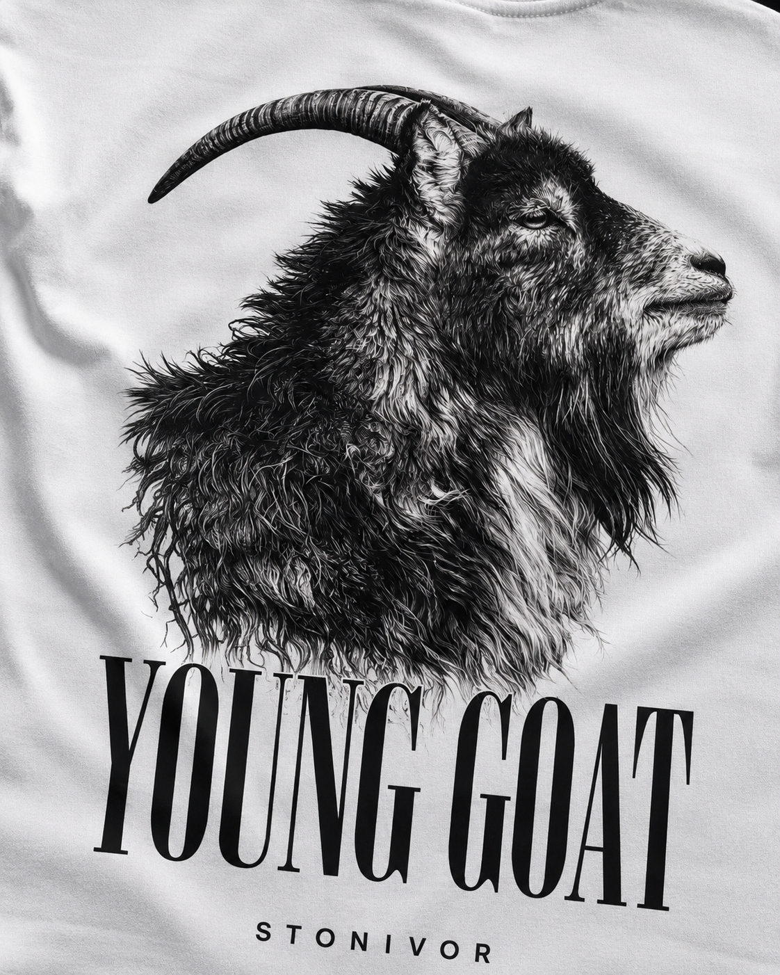 Young Goat Tee — White