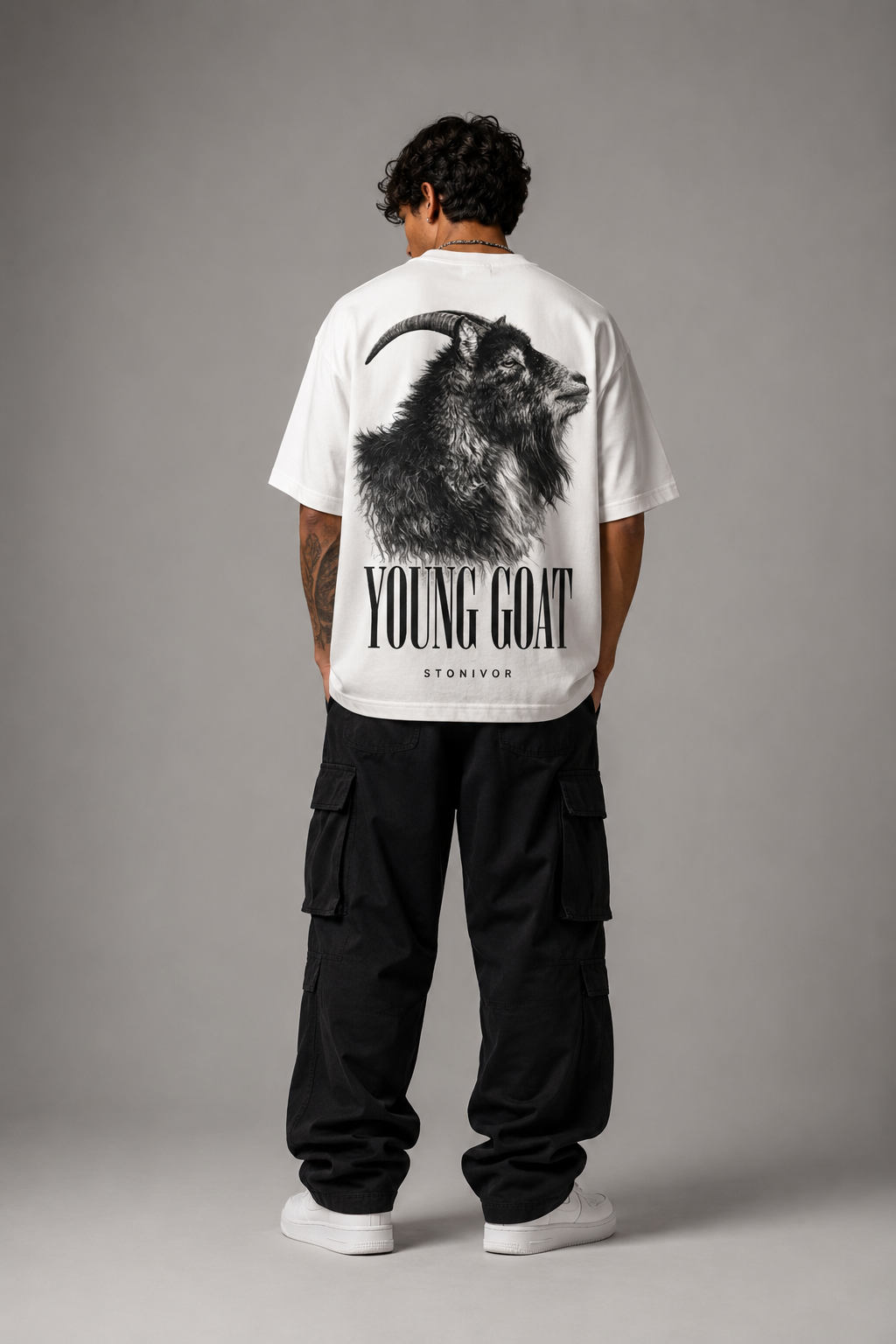 Young Goat Tee — White
