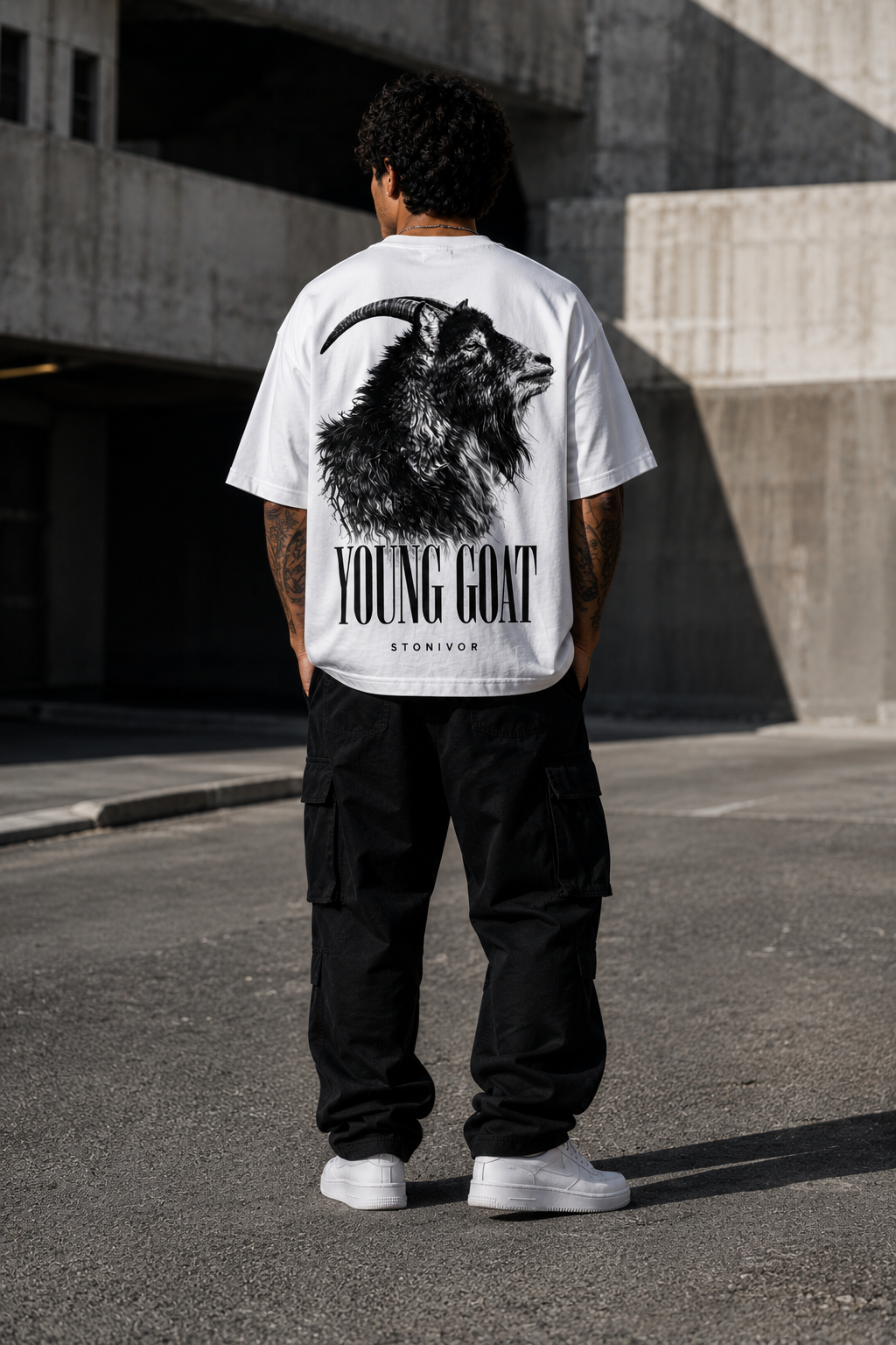 Young Goat Tee — White