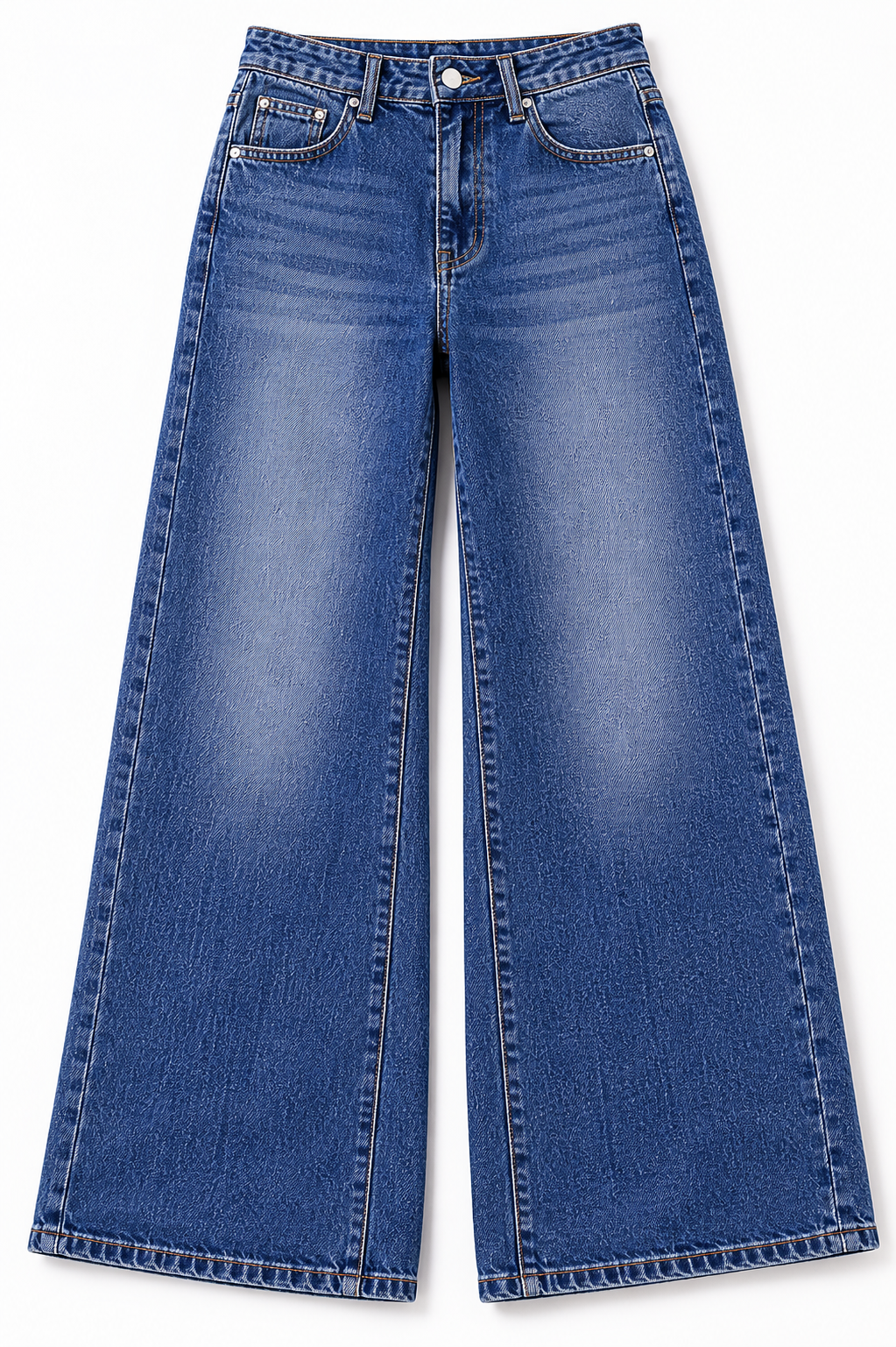 Wide Leg Jean ' Medium Blue