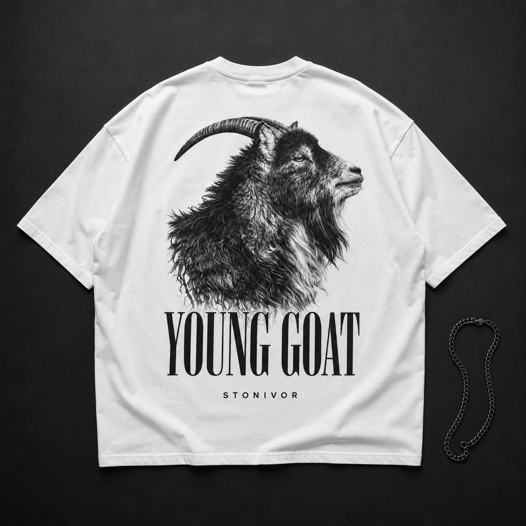 Young Goat Tee — White