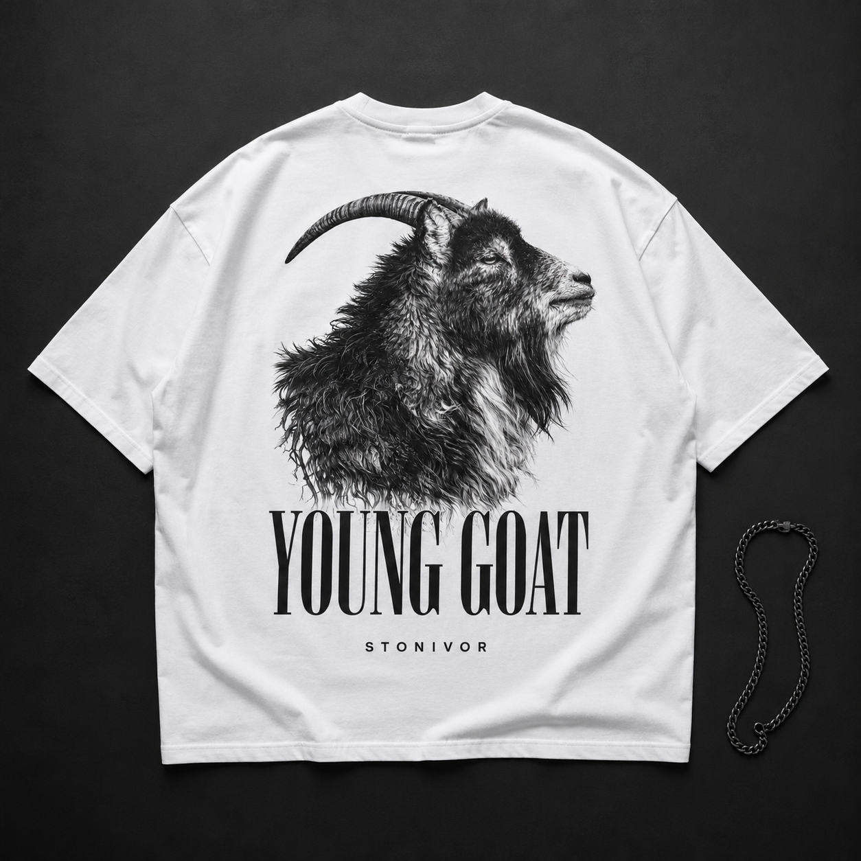 Young Goat Tee — White