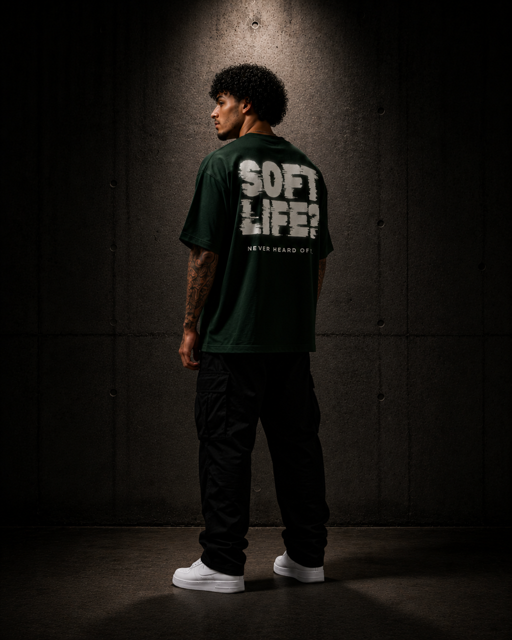Soft Life? Tee - Forest Green