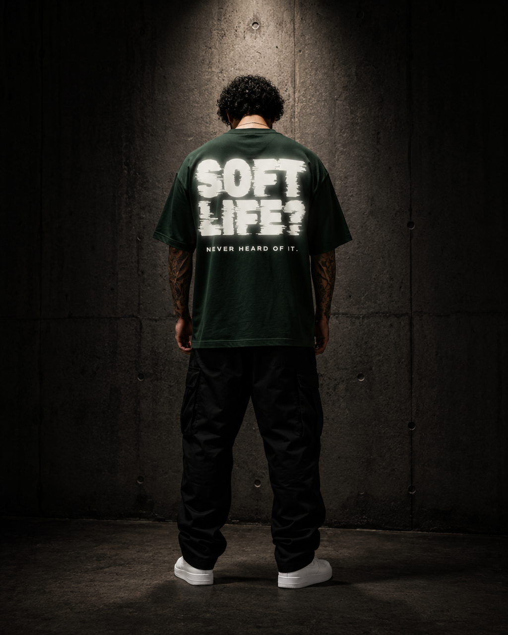 Soft Life? Tee - Forest Green