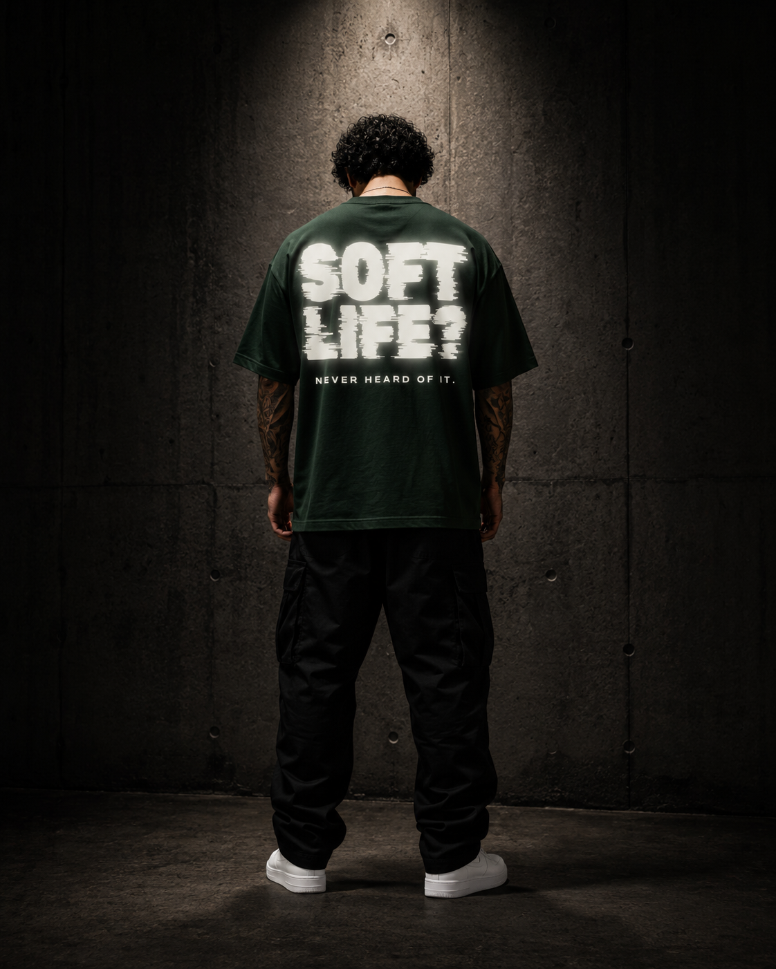 Soft Life? Tee - Forest Green