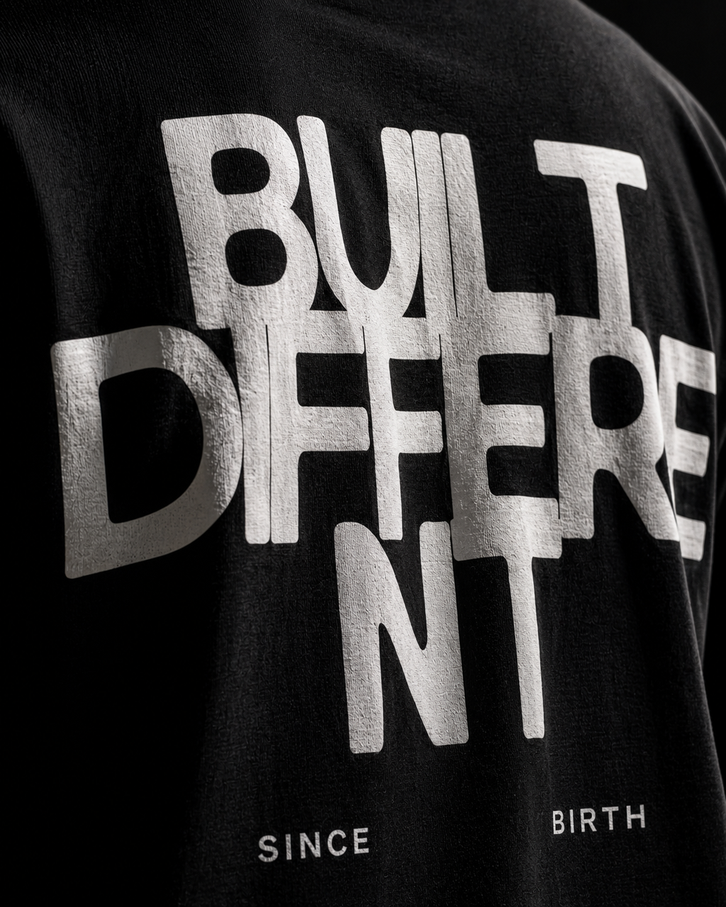 Built Different Tee - Black