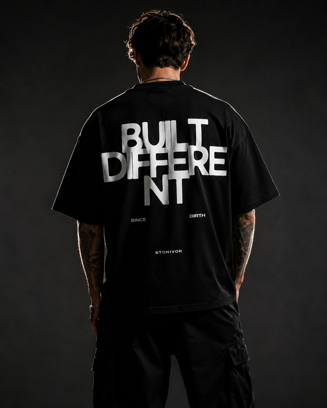 Built Different Tee - Black