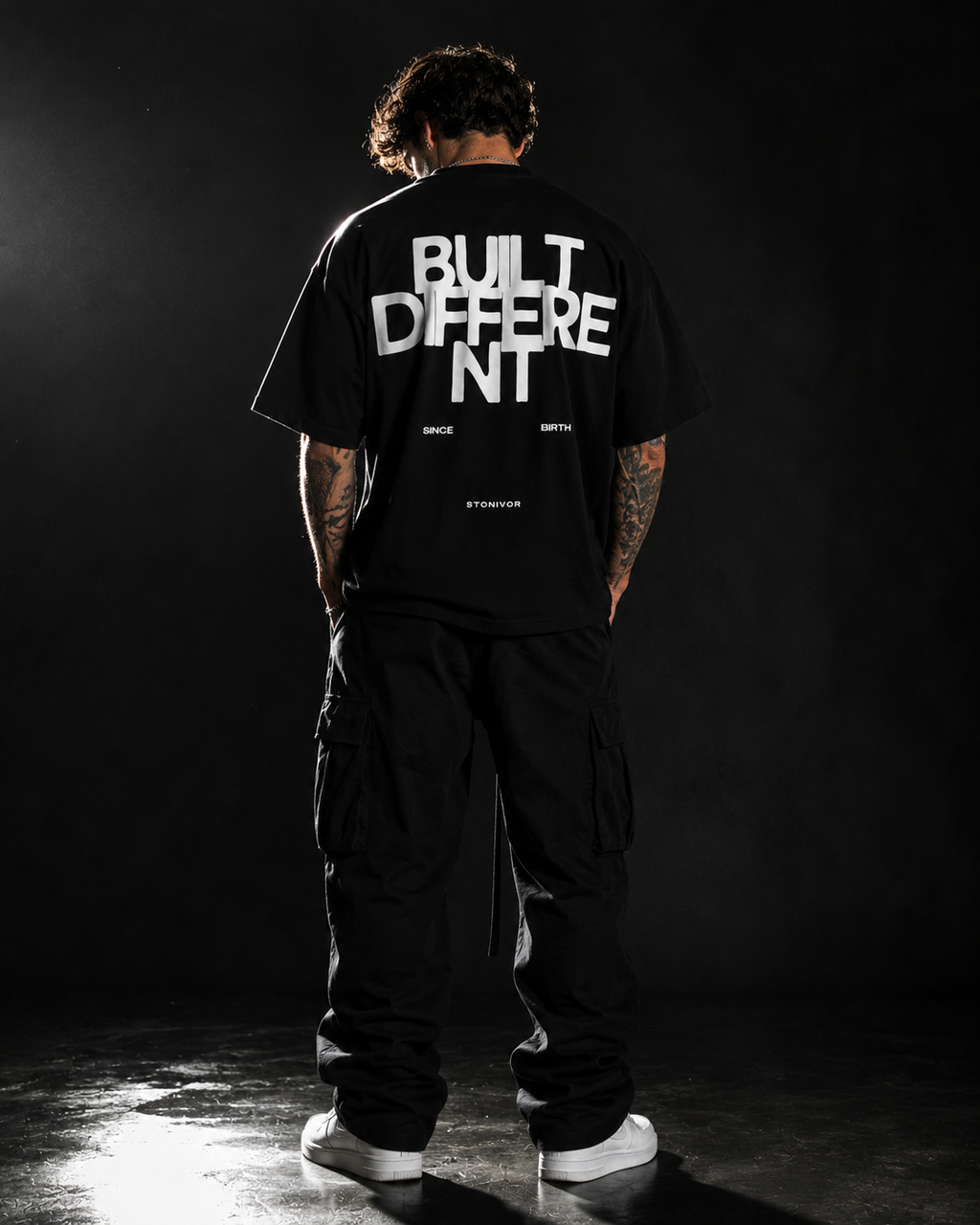 Built Different Tee - Black