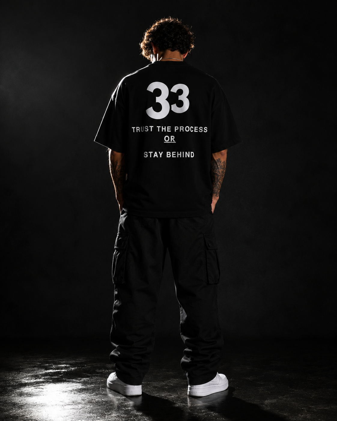 Trust The Process Tee - Black