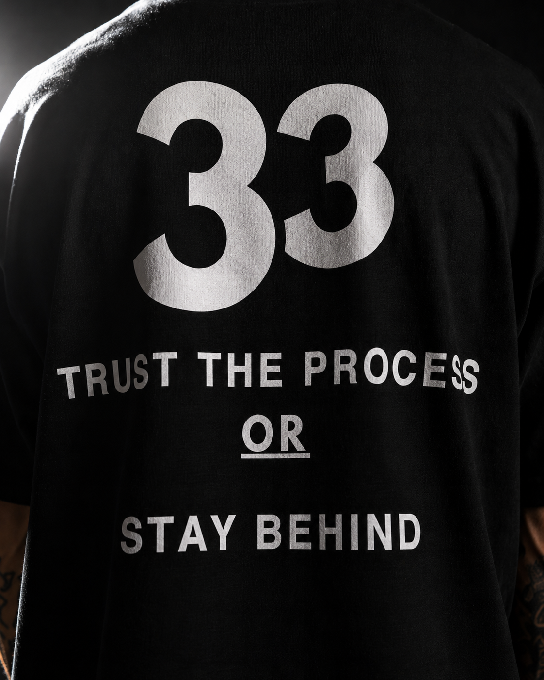 Trust The Process Tee - Black