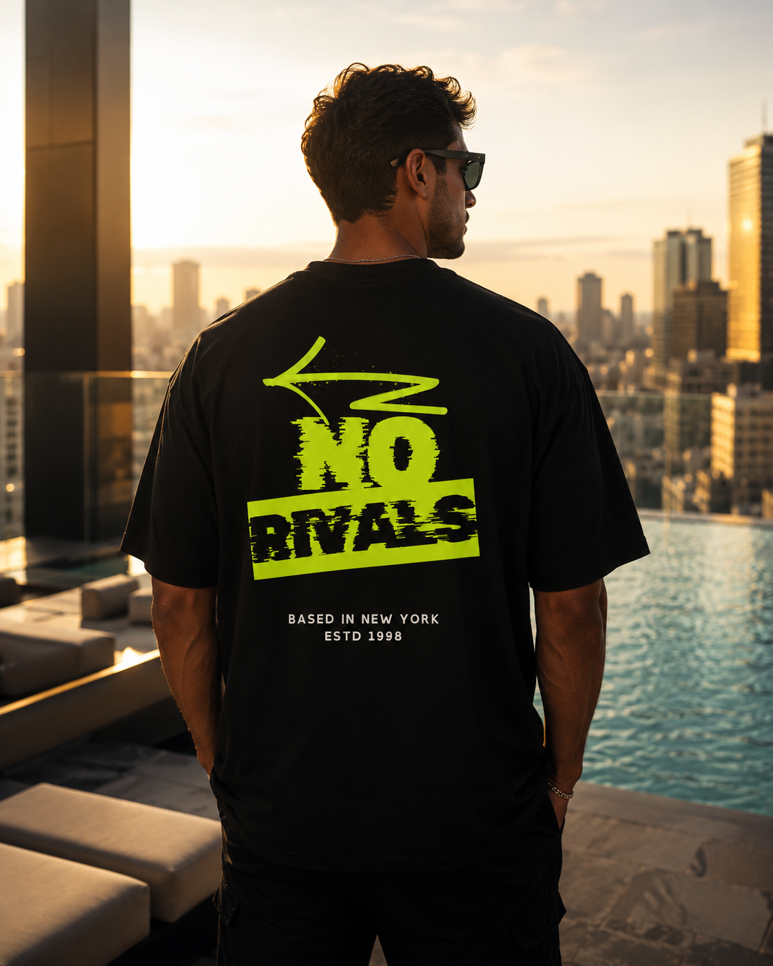 No Rivals Tee — Black