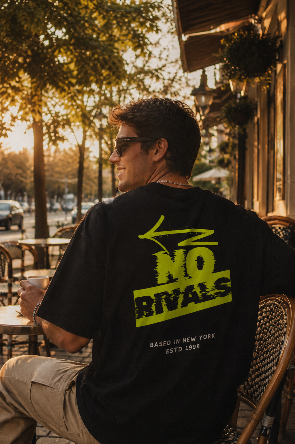 No Rivals Tee — Black