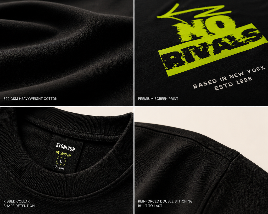 No Rivals Tee — Black