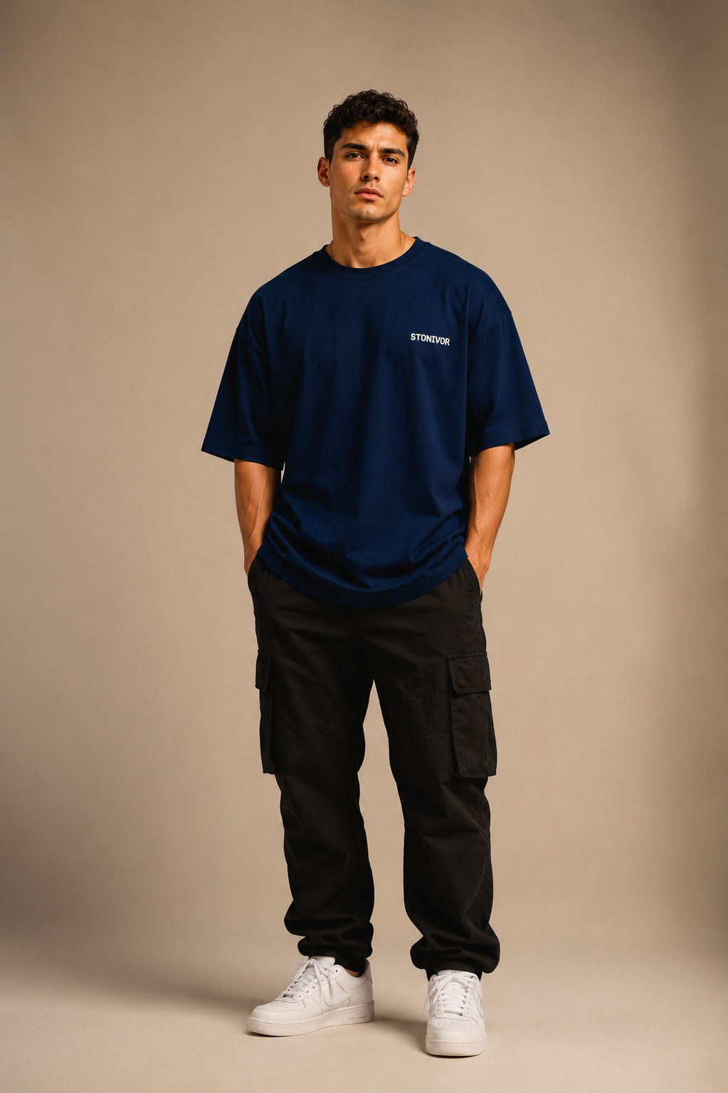 Rio Tee — Navy