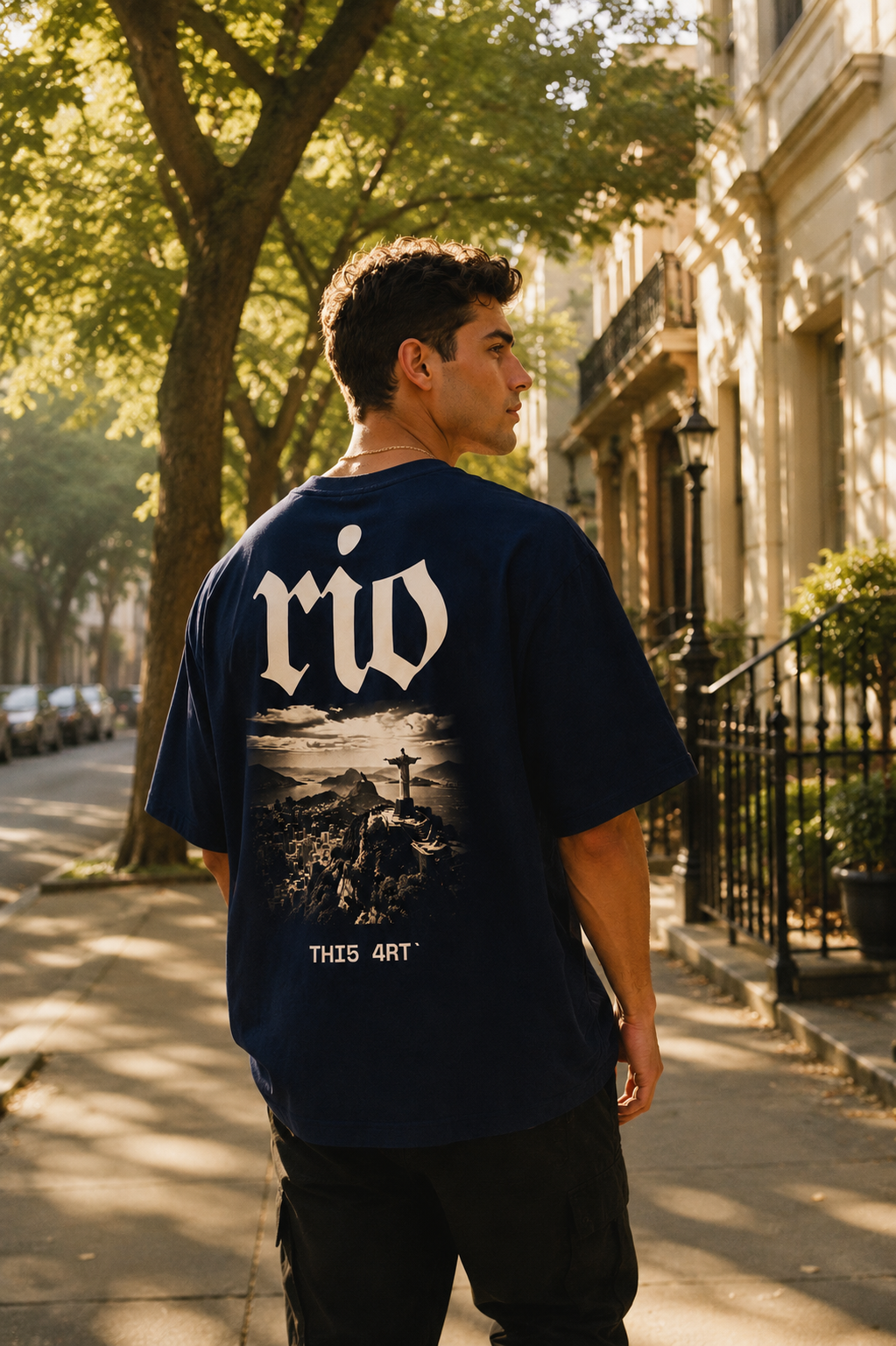 Rio Tee — Navy