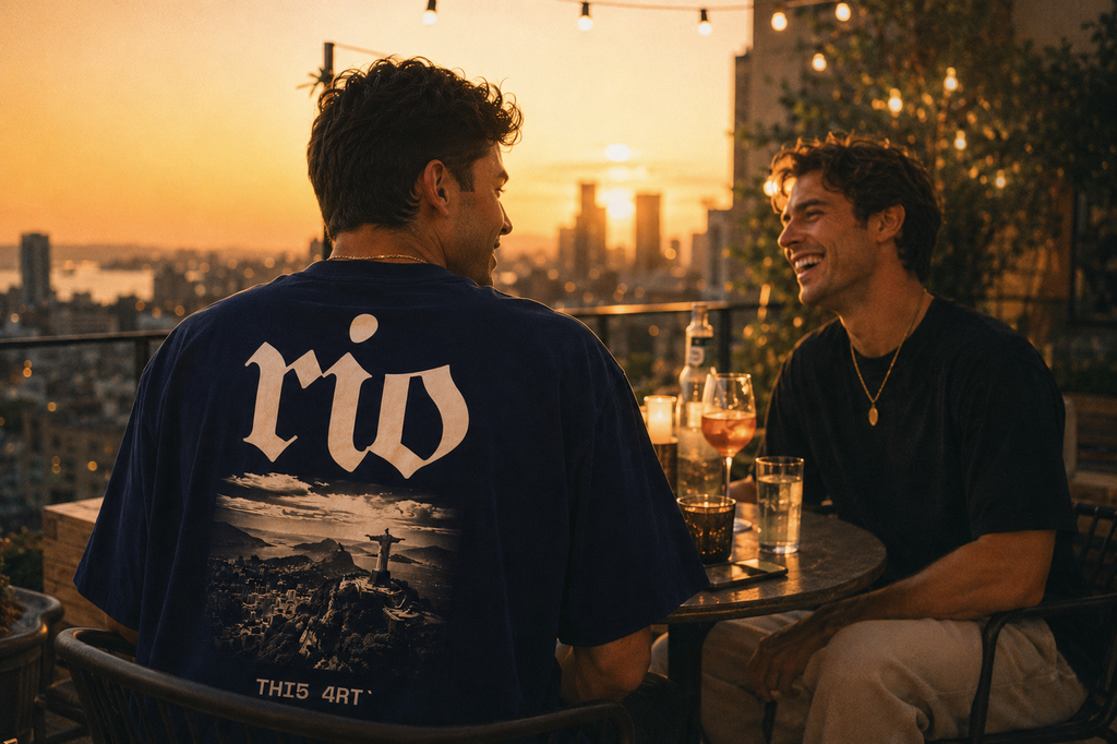 Rio Tee — Navy