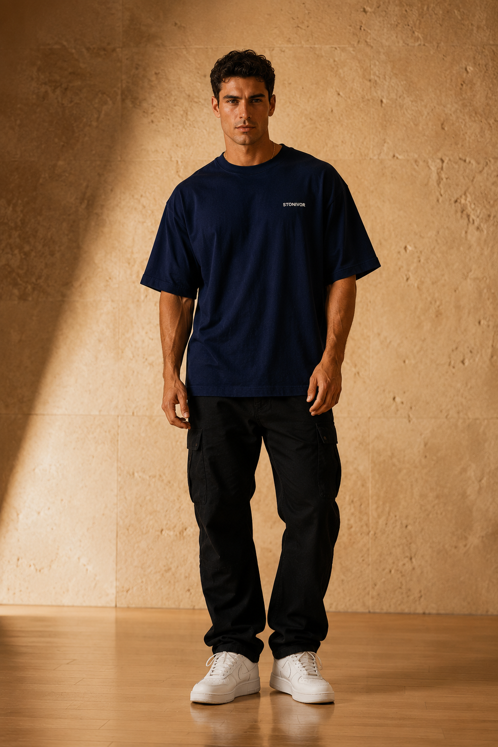 Rio Tee — Navy