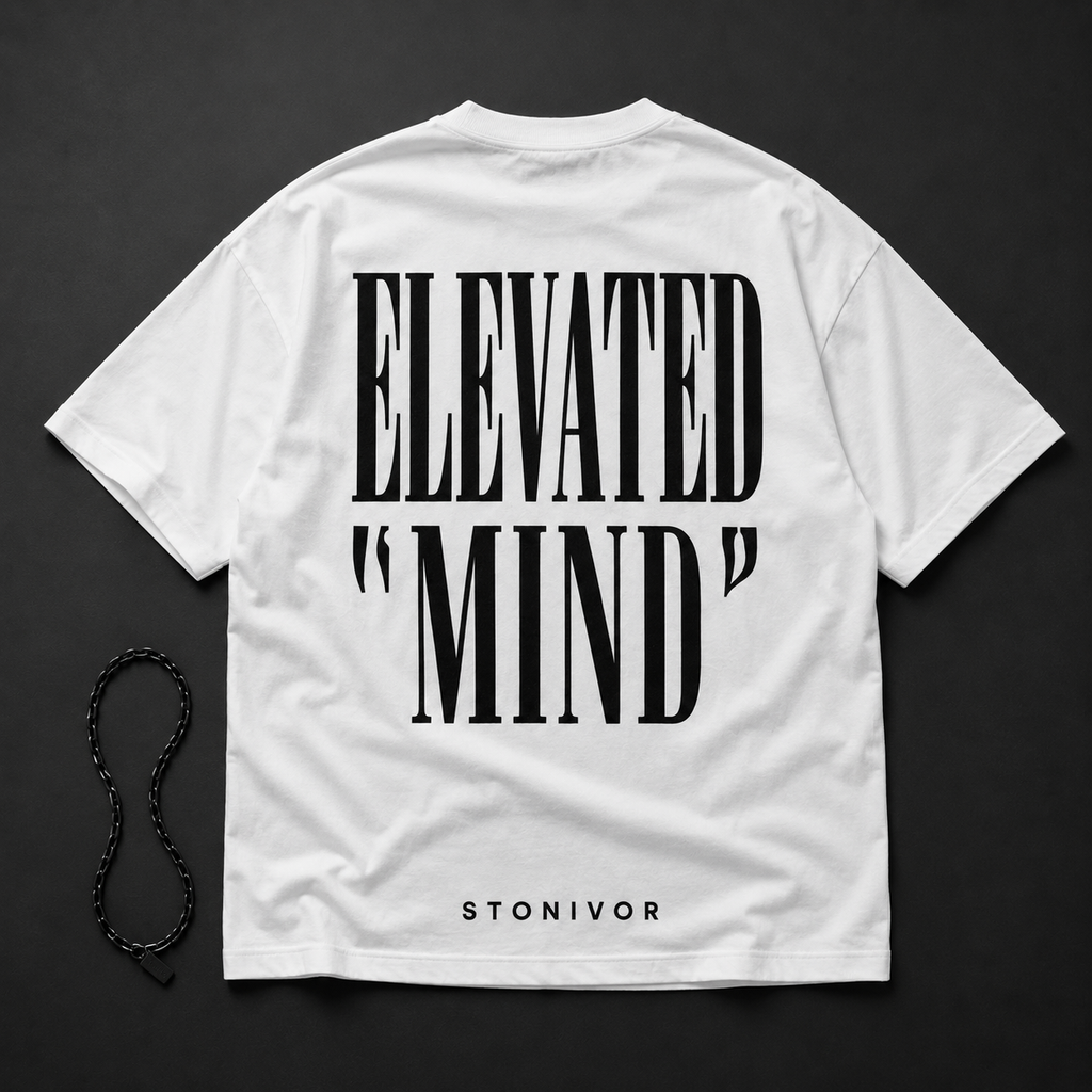 Elevated Mind Tee — White