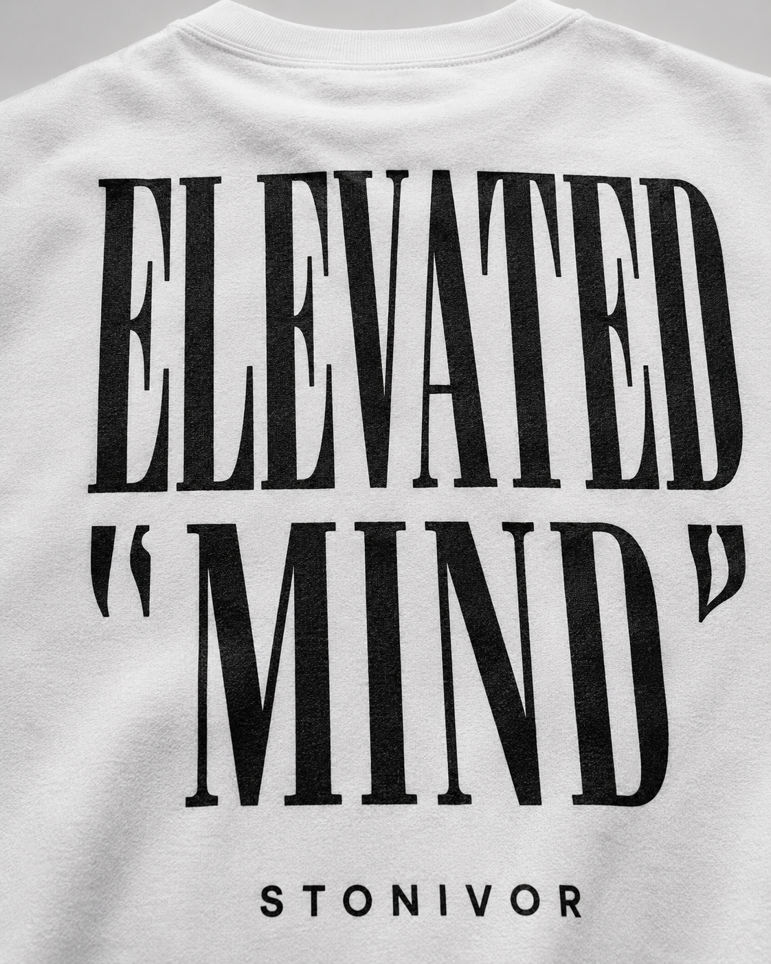 Elevated Mind Tee — White
