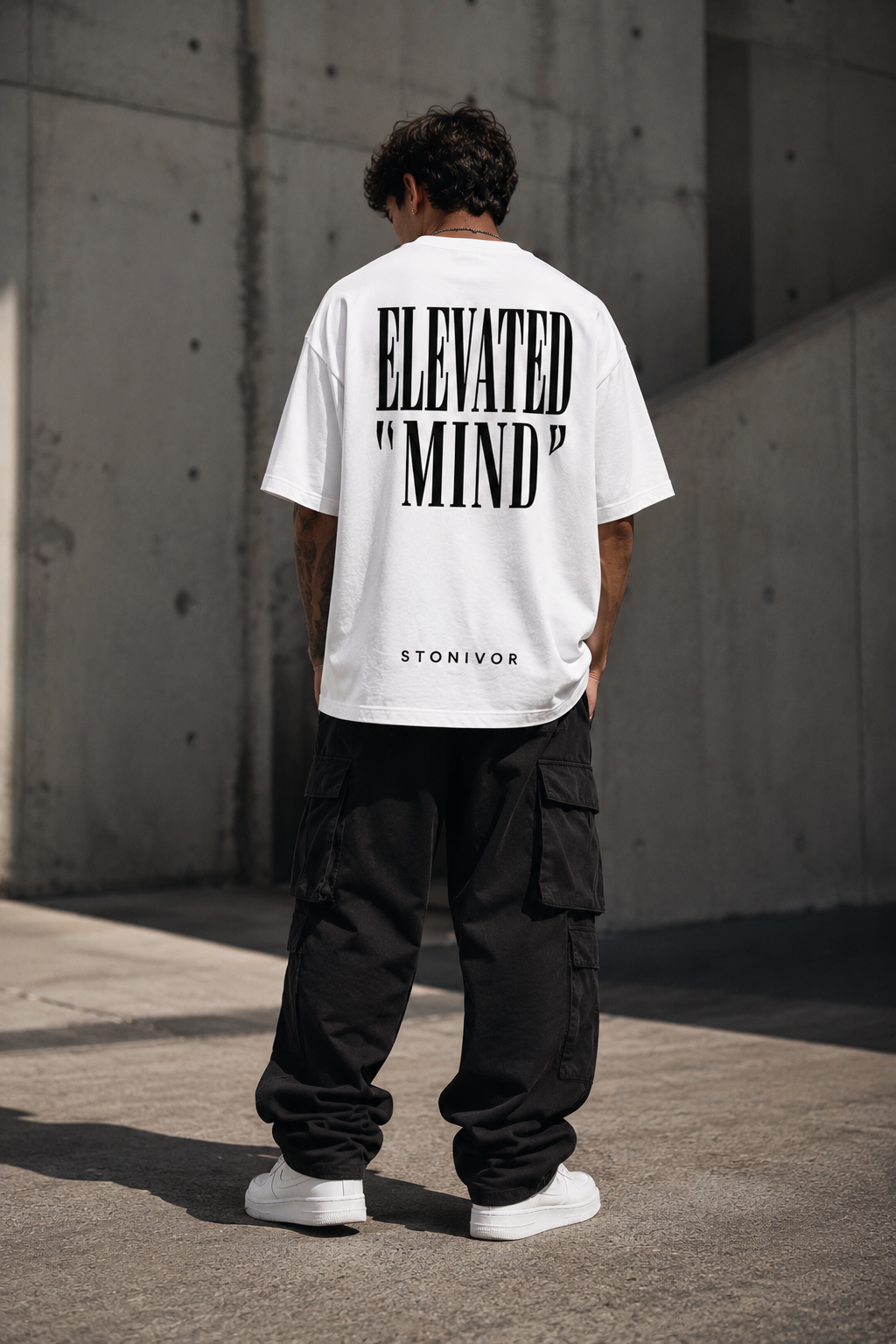 Elevated Mind Tee — White
