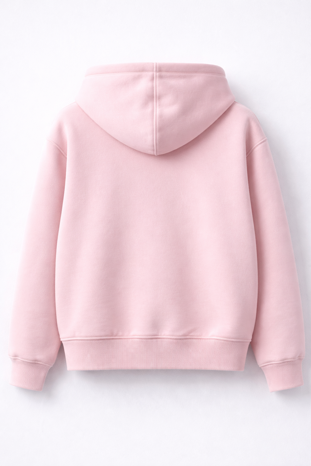 Zip Hoodie - Blush Pink