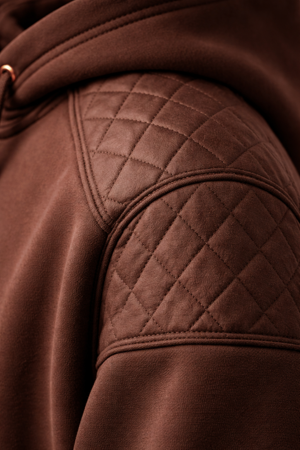 Heritage Zip Hoodie - Chocolate Brown
