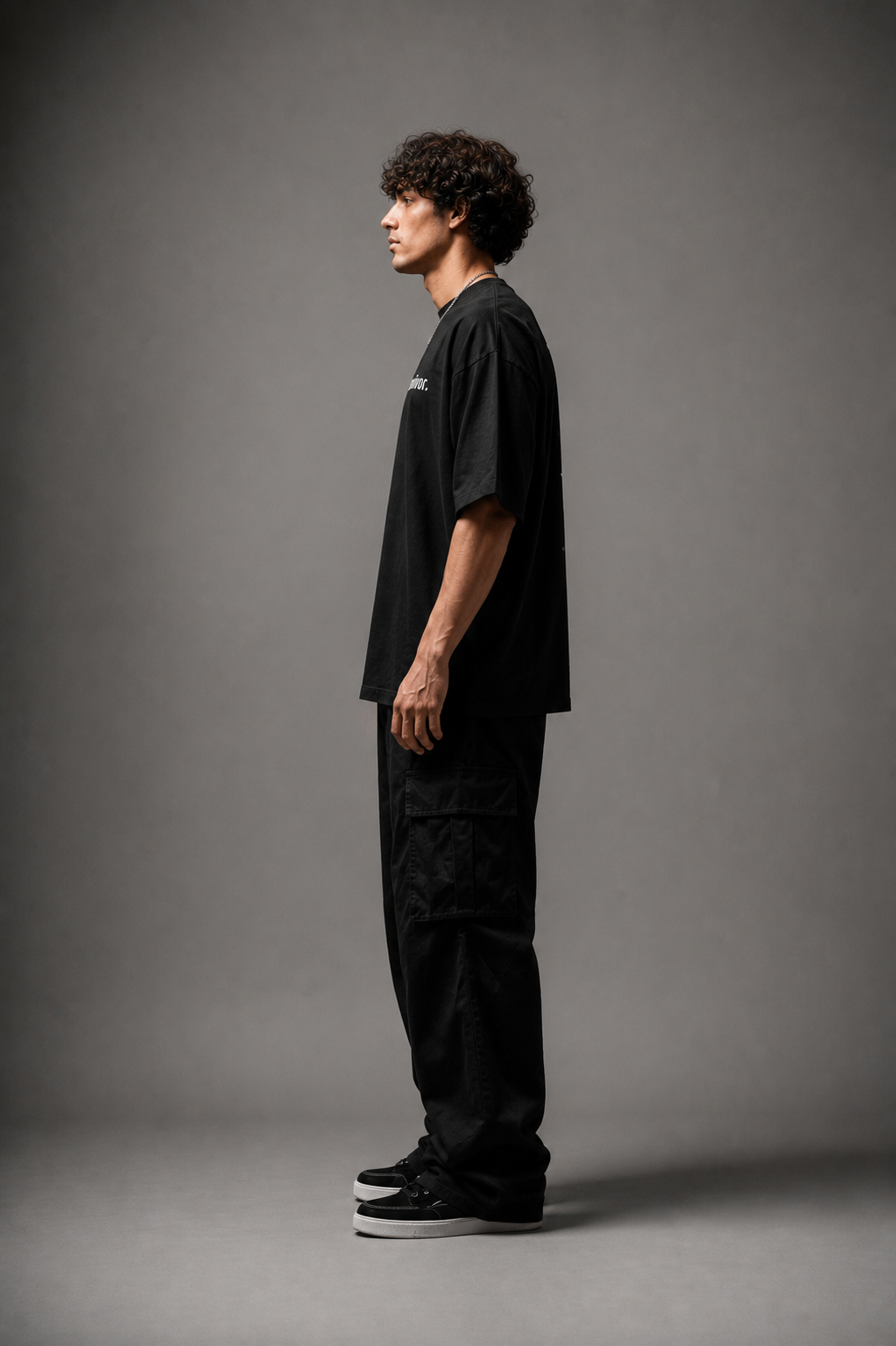 Stay Low Win High Tee ' Black