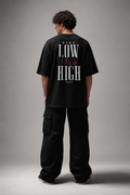 Stay Low Win High Tee ' Black