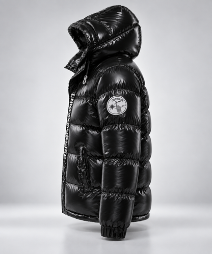 Men's Plus Size Zip Up Puffer Jacket